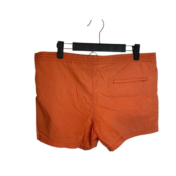 Club Monaco Orange Polka Dot Swim Trunks - Picture 2 of 5